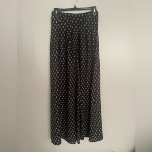 Hollister size small black and white patterned palazzo pants